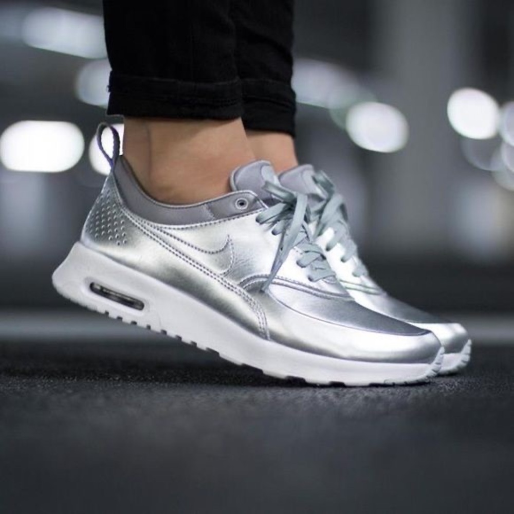 Nike Air Max Thea Silver Sneakers